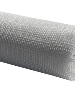 MALLA PLAST. CUADRADA JARDIN 10mm BLANCO 1x25m