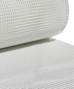 MALLA PLAST. CUADRADA JARDIN 10mm BLANCO 1x25m