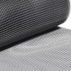 MALLA PLAST. CUADRADA JARDIN 10mm GRIS PLATA 1x25m