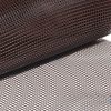 MALLA PLAST. CUADRADA JARDIN 10mm MARRON 1x25m