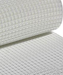 MALLA PLAST. CUADRADA JARDIN 20mm BLANCO 1x25m