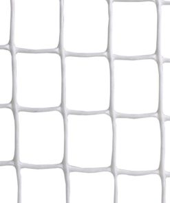MALLA PLAST. CUADRADA JARDIN 20mm BLANCO 1x25m 7 MALLA PLAST. CUADRADA JARDIN 20mm BLANCO 1x25m