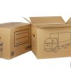 CAJA DE CARTÓN PARA MUDANZA CON ASA TROQUEL 50X35X35 CM Venta unitaria 2 CAJA DE CARTÓN PARA MUDANZA CON ASA TROQUEL 50X35X35 CM Venta unitaria