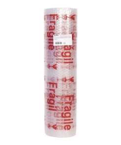 ROLLO DE PLÁSTICO DE BURBUJA FRÁGIL 40 G/M2, 0,6 X 5 M