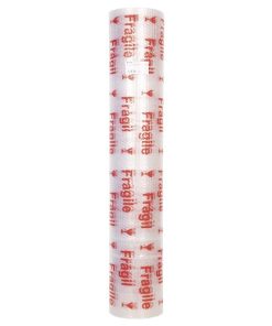 ROLLO DE PLÁSTICO DE BURBUJA FRÁGIL 40 G/M2, 1,2 X 10 M