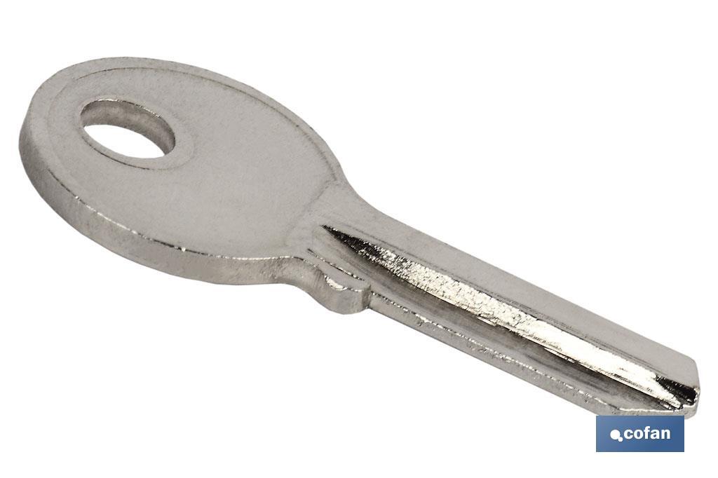 LLAVE BRUTO CANDADO 25mm (ref 10403108-26-08KA-26KA) 1 LLAVE BRUTO CANDADO 25mm (ref 10403108-26-08KA-26KA)