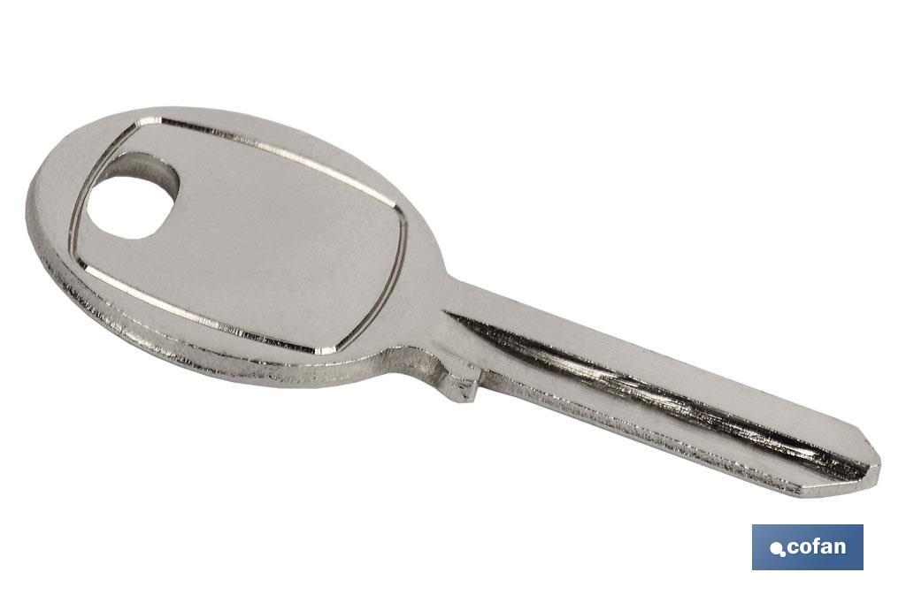 LLAVE BRUTO CANDADO 30mm (ref 10403109-27-09KA-27KA) 1 LLAVE BRUTO CANDADO 30mm (ref 10403109-27-09KA-27KA)