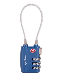 Alternative view of CANDADO COMBINACIÓN EQUIPAJE TSA CABLE 3 DÍGITOS 30 MM