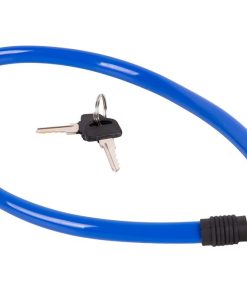 CANDADO DE BICICLETA CON CABLE DE ACERO Ø5 MM 500 MM