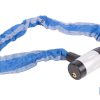 CANDADO DE CADENA ACERO CEMENTADO Ø6 MM CON FUNDA DE NYLON 900 MM