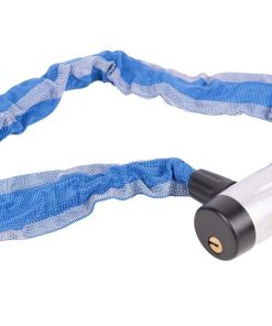 CANDADO DE CADENA ACERO CEMENTADO Ø6 MM CON FUNDA DE NYLON 900 MM