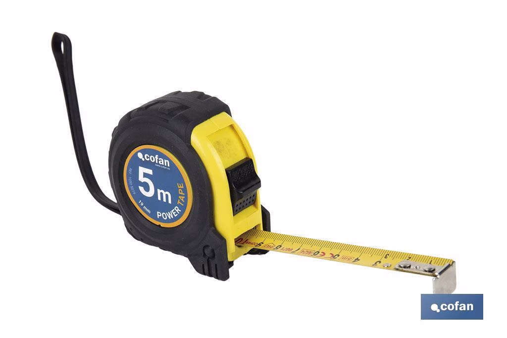 FLEXÓMETRO PROTEC. GOMA 19 MM X 5 M