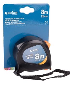 FLEXÓMETRO ANTIDESLIZANTE 25 MM X 8 M