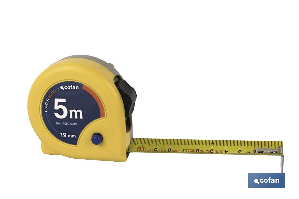 FLEXÓMETRO 19 MM X 5 M 1 FLEXÓMETRO 19 MM X 5 M