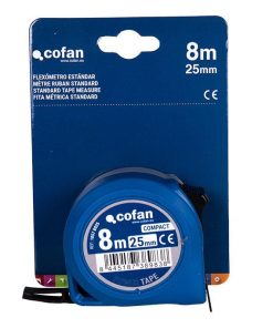 FLEXÓMETRO ESTÁNDAR 25 MM X 8 M