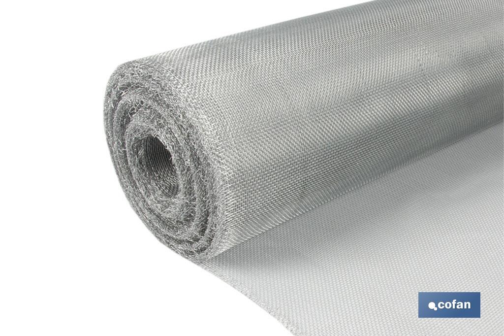 MALLA MOSQUITERA ALUMINIO G-16X16 (1.2X25 m) 1 MALLA MOSQUITERA ALUMINIO G-16X16 (1.2X25 m)