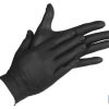 CAJA 100 UNDS. GUANTES DE NITRILO NEGRO T - XL