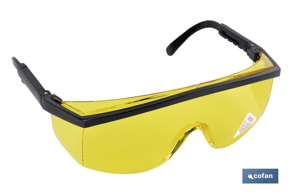 GAFAS SEGURIDAD ULTRAVIOLETA 1 GAFAS SEGURIDAD ULTRAVIOLETA