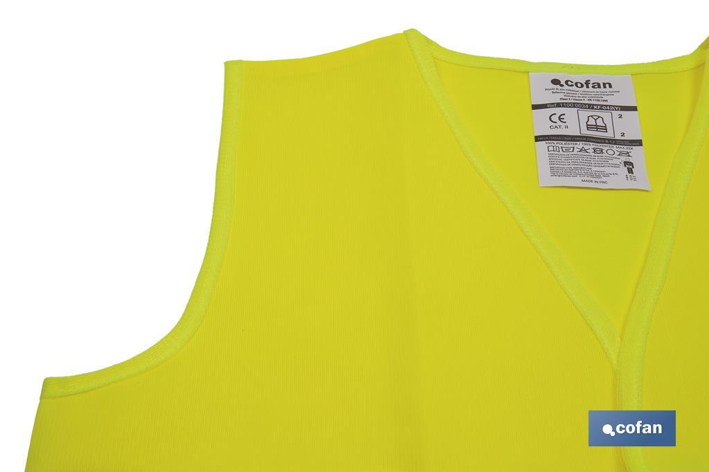 CHALECO AMARILLO REFLECTANTE P/NIÑOS 3 CHALECO AMARILLO REFLECTANTE P/NIÑOS - Imagen 3