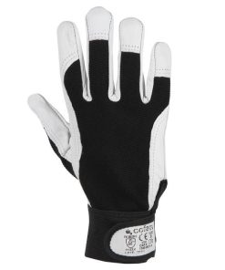 Alternative view of BLÍSTER DE GUANTE DE PIEL VACUNO, DORSO DE TELA Y VELCRO  TALLA 9  VENTA UNITARIA