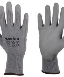 BLISTER G. 100%  POLIEST.  IMPREG. PU GRIS T- 7