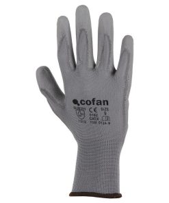 BLISTER G. 100% POLIEST. IMPREG. PU GRIS T- 7 6 BLISTER G. 100% POLIEST. IMPREG. PU GRIS T- 7 - Imagen 3