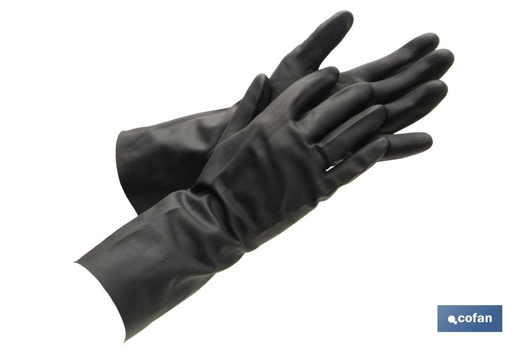 GUANTE NEGRO NEOPRENO 100% T 10 1 GUANTE NEGRO NEOPRENO 100% T 10