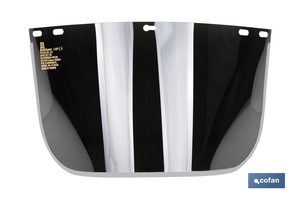 PLASTICO PROTECTOR OSCURO 400 MM. 1 PLASTICO PROTECTOR OSCURO 400 MM.