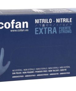 CAJA 100 UDS. GUANTES NITRILO EXTRA FUERTE T - S