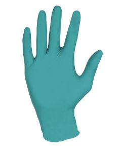 Alternative view of CAJA 100 UDS. GUANTES NITRILO VERDE COFAN PROTECCION FITOSANITARIOS T-XL