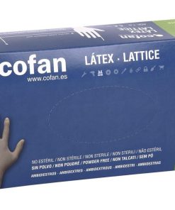 CAJA 100 UDS. GUANTE LATEX SIN POLVO T - L