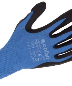 GUANTE IMPREGNADO CON PUNTOS AZULES DE NITRILO TALLA 11 6 GUANTE IMPREGNADO CON PUNTOS AZULES DE NITRILO TALLA 11