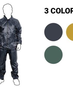 TRAJE AGUA VERDE POLIESTER/PVC TALLA L