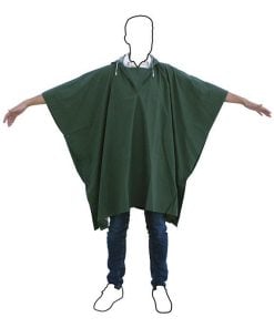 Alternative view of PONCHO DE AGUA VERDE PVC/POLIESTER TALLA ÚNICA