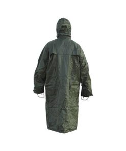 ABRIGO DE LLUVIA VERDE POLIESTER/PVC TALLA-M 7 ABRIGO DE LLUVIA VERDE POLIESTER/PVC TALLA-M