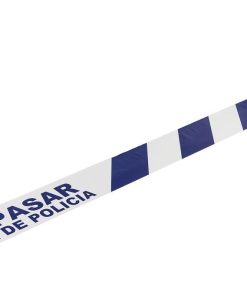 CINTA BALIZ. NO PASAR LINEA POLICIA 80MMX100MTS