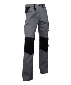 Alternative view of PANTALON TRABAJO LENOIR 280gms/m GRIS-NEGRO T-46