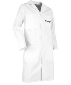 BATA BLANCA PALETTE 100% ALGODÓN T-XS