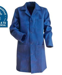BATA AZUL OSCURA LIMEUR 100% ALGODÓN T-S