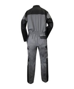 Alternative view of MONO DE TRABAJO BIRO 280gms/m GRIS-NEGRO T-XXL