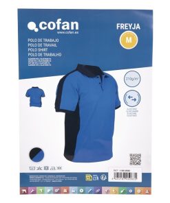 POLO FREYJA ELASTANO 210 G/M2 AZUL-NEGRO TALLA XL 7 POLO FREYJA ELASTANO 210 G/M2 AZUL-NEGRO TALLA XL