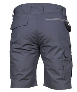 Alternative view of BERMUDAS DE TRABAJO FRIGG ELASTANO 215 G/M2 GRIS OSCURO CON DETALLES NEGROS TALLA 54