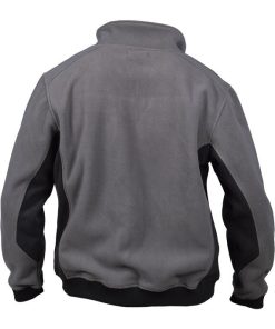 Alternative view of CHAQUETA POLAR MODELO WALKER 370 G/M GRIS-NEGRO TALLA XXL