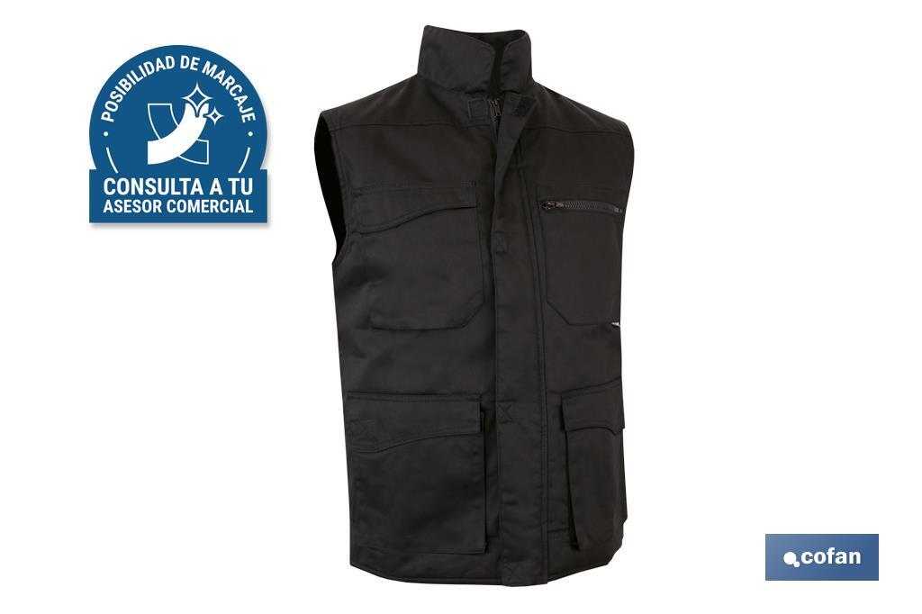 CHALECO MULTIBOLS. ACOLCHADO COLT 245gms/m NEGRO T-M 1 CHALECO MULTIBOLS. ACOLCHADO COLT 245gms/m NEGRO T-M