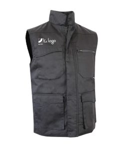 CHALECO MULTIBOLS. ACOLCHADO COLT 245gms/m NEGRO T-S