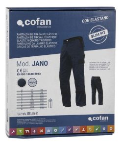 Alternative view of PANTALON TRAB. FLEX. JANO SLIM FIT MARINO/NEGRO T-44