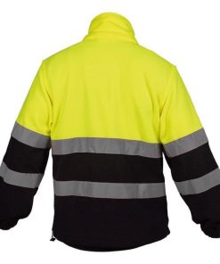 Alternative view of FORRO POLAR DE ALTA VISIBILIDAD MODELO ALTAIR AMARILLO Y AZUL TALLA XL