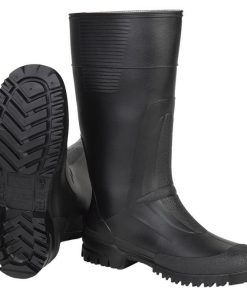 BOTA ALTA DE AGUA PVC NEGRA TALLA 40