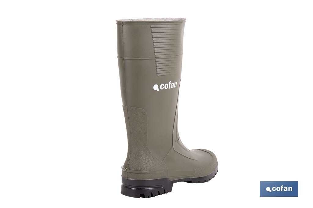 BOTA ALTA DE AGUA PVC VERDE TALLA 43 3 BOTA ALTA DE AGUA PVC VERDE TALLA 43 - Imagen 3