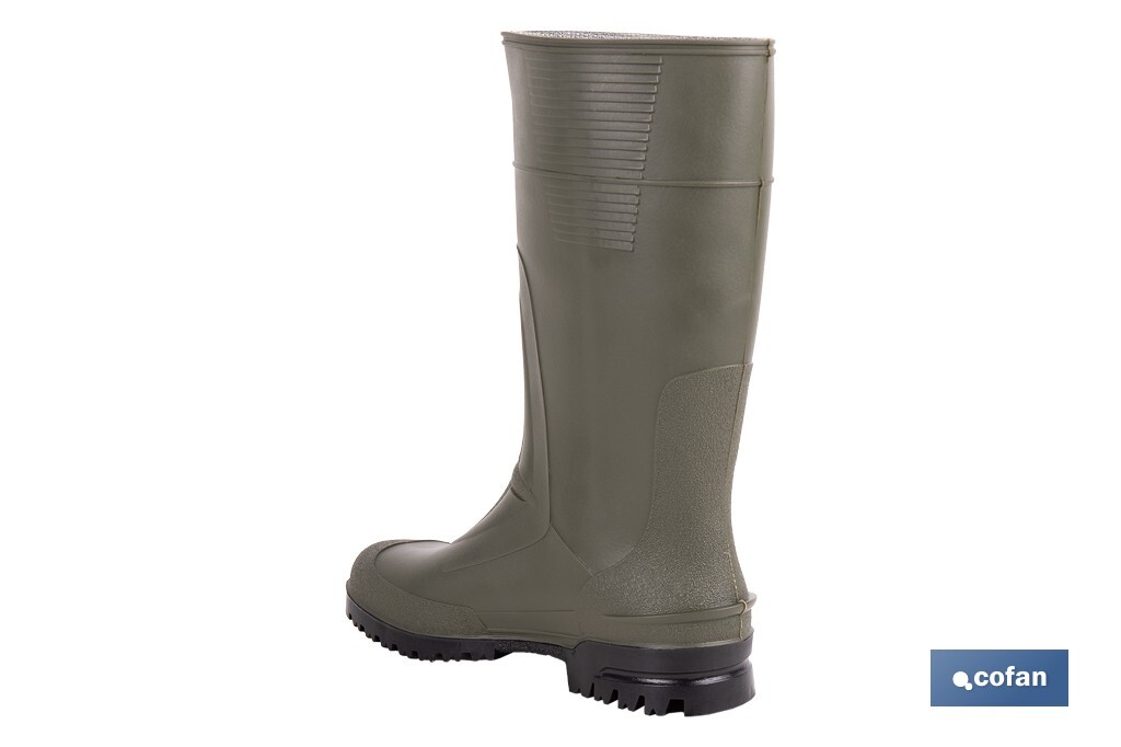BOTA ALTA DE AGUA PVC VERDE TALLA 44 4 BOTA ALTA DE AGUA PVC VERDE TALLA 44 - Imagen 4
